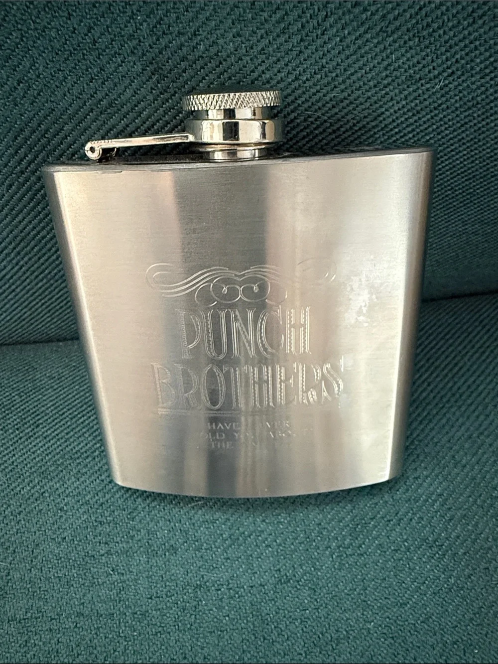 Punch Brothers Stainless Steel Flask 6 ounce